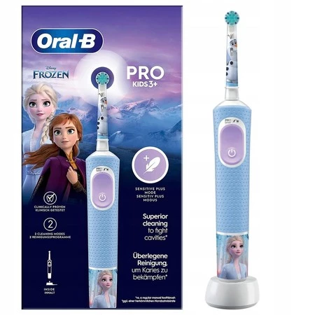 ORAL-B BRAUN SZCZOTECZKA ELEKTRYCZNA STAGES D103 PRO FROZEN