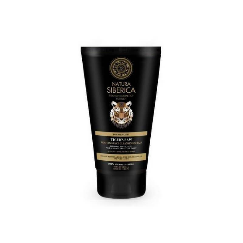 Odżywiający peeling oczyszczający do twarzy - TYGRYSIA ŁAPA - Natura Siberica MEN 150ml