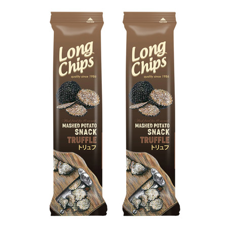Zestaw 2x Chipsy ziemniaczane o smaku trufli 75 g