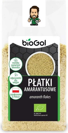 BIOGOL PŁATKI AMARANTUSOWE BIO 300 g