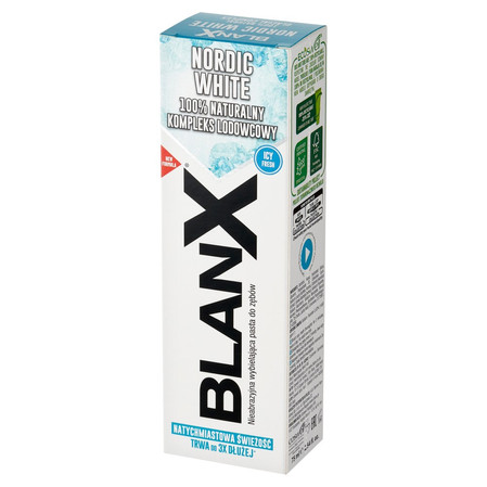 BlanX Pasta wybielająca Nordic White 75 ml
