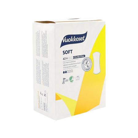 Vuokkoset, SOFT, Wkładki higieniczne, 42 szt.