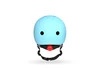 SCOOTANDRIDE Kask S-M dla dzieci 3+  Blueberry