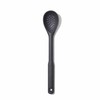 OXO-Łyżka cedzakowa silikonowa czarna, Good Grips