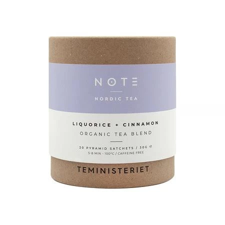 Teministeriet - NOTE Liquorice Cinnamon Organic - Herbata 20 Torebek