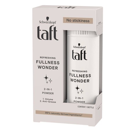 Schwarzkopf Taft Puder do włosów 2in1 Refreshing Fullness Wonder 10g