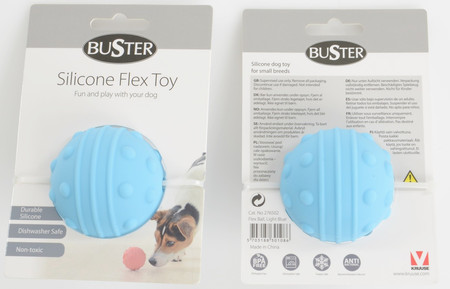 BUSTER FLEX Piłka Błękitna Zabawka dla psa