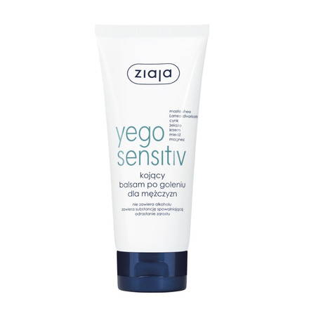 Ziaja Yego, Sensitiv kojący balsam po goleniu dla mężczyzn 75ml