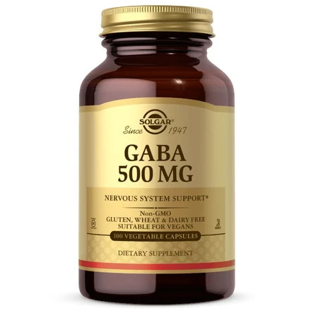 Solgar Gaba 500 mg 100 kaps.