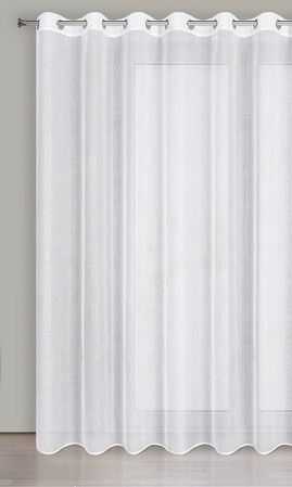 FIRANA GOTOWA LENA 350 X 250 CM BIAŁY