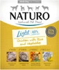NATURO Adult Dog Light Kurczak Ryż Warzywa tacka 400g