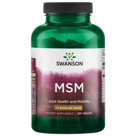 Siarka MSM - Metylosulfonylometan TruFlex 1500 mg (120 tabl.)
