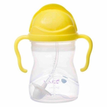 B.BOX BB0050 Bidon ze słomką 240 ml lemon