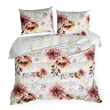 Pościel D91 Lea 11 140 x 200 cm, Biały