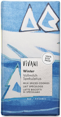 CZEKOLADA ZIMOWA BIO 100 g - VIVANI (PRODUKT SEZONOWY)