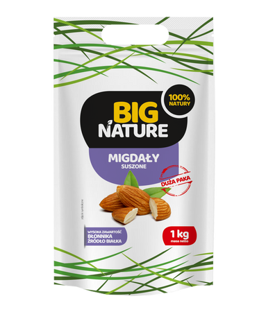 Big Nature Migdały suszone 1 kg