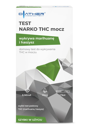 DIATHER Test Narko THC mocz 1 szt.