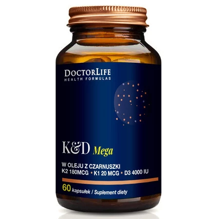 Doctor Life K&D Special w oleju z czarnuszki suplement diety 60 kaps.