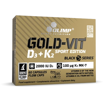 Olimp - Gold-Vit Omega 3 D3+K2 sport - 60 kaps