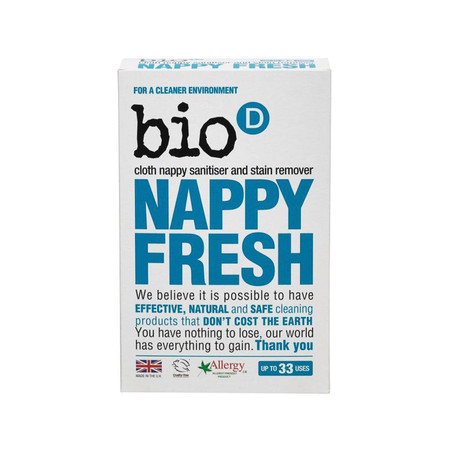 Bio-D Nappy Fresh Dodatek do proszku do prania pieluch 500 g