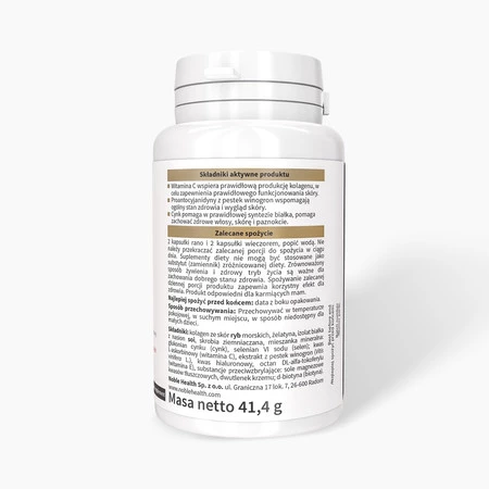 Noble Health Class A Collagen kolagen dla mamy 90 kaps.