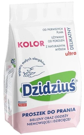 Ultra delikatny proszek do prania odzieży niemowlęcej i dziecięcej Kolor 1.5kg