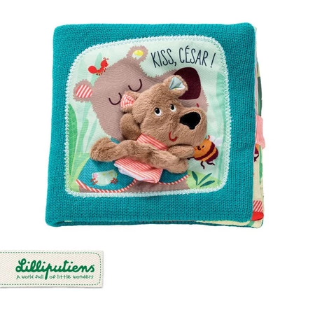 LILLIPUTIENS Książeczka z mini-pacynką na palec wielofunkcyjna