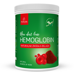Pokusa Hemoglobin Hemoglobina dla psa i kota 800 g