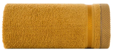 Ręcznik Abbie (08), 100 x 150 cm, Ciemnożółty