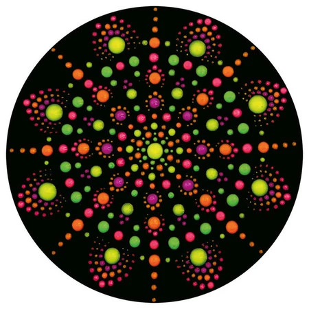 Janod Zestaw kreatywny Malowanie kropkami Dots painting I love creativity 8+