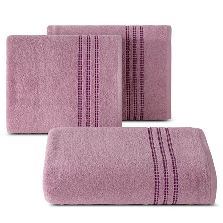 Ręcznik pudrowy róż SEBA 70X140