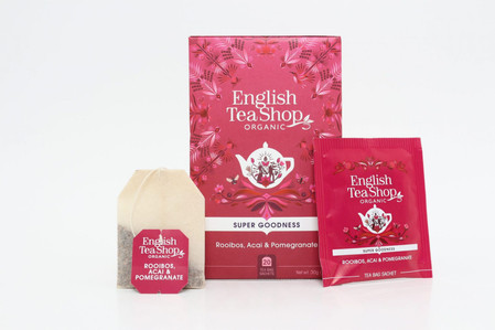 English Tea Shop, Herbata Rooibos, Acai & Pomegranate, 20 saszetek