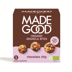 Granola Bites z Czekoladą Bezglutenowe BIO (5 x 24 g) 120 g