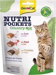 GimCat Nutri Pockets Country Mix - przysmaki dla kota - 150g