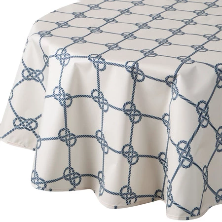 OBRUS GARDEN O 150 CM BIAŁY