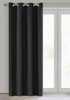 ZASŁONA GOTOWA NERISA 140 X 250 CM CZARNY