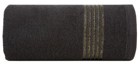 Ręcznik Lila (11), 70 x 140 cm, Czarny