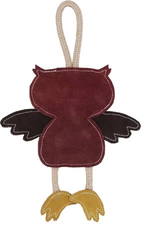 KERBL Zabawka zamszowa Sowa dla psa 25cm