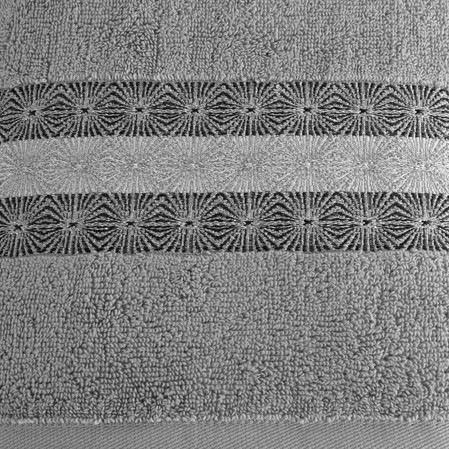 Ręcznik Malika (05), 50 x 90 cm, Jasnoszary