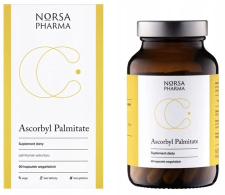 Norsa Pharma Ascorbyl Palmitate Witamina C 90 kaps.