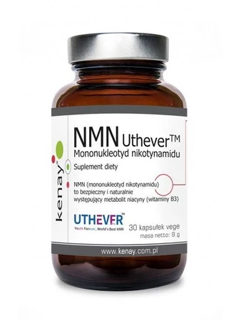 Kenay − NMN UtheverTM Mononukleotyd nikotynamidu − 30 kaps.