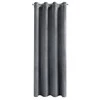 ZASŁONA GOTOWA DARLA 140 X 250 CM GRAFITOWY