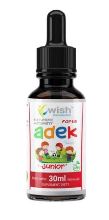 Wish ADEK forte Junior 30 ml w kroplach