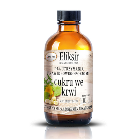 Mirlek Eliksir Cukier w krwi 100 ml prawidłowy poz