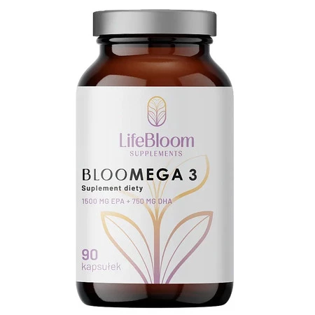 BlooMega 3 suplement diety 90 kapsułek