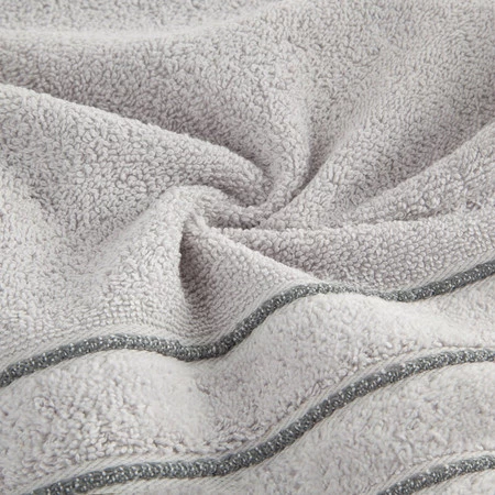 RĘCZNIK SIBEL (02) 70 X 140 CM SREBRNY