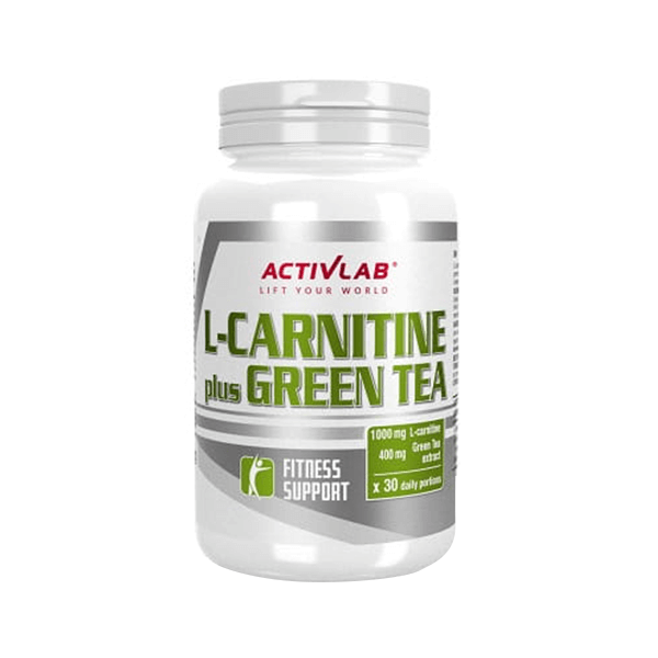 ACTIVLAB L-CARNITINE PLUS GREEN TEA spalacz tłuszczu 60 kaps. - Nabea.pl