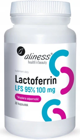 Lactoferrin LFS 90% 100 mg x 30 kaps