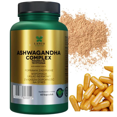 Lanco Nutritions Ashwagandha Complex 60 kaps.