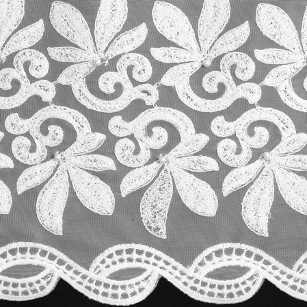 FIRANA GOTOWA TALIA 350 X 150 CM BIAŁY
